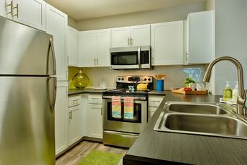 Designer kitchen with appliances